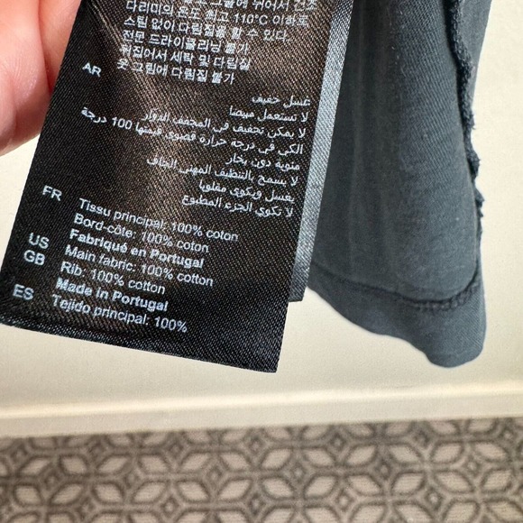 Sandro Paris Women's Graphic‎ Summer T-Shirt Short Sleeve Black Size 1 - Picture 9 of 13